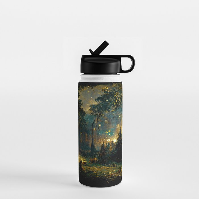 Walking through the fairy forest Water Bottle Gallery Image 1