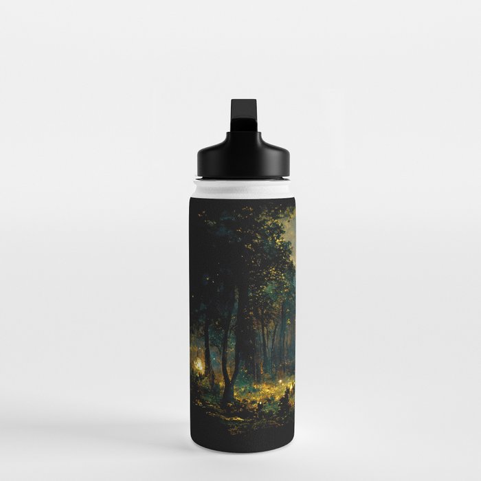 Walking through the fairy forest Water Bottle Gallery Image 3