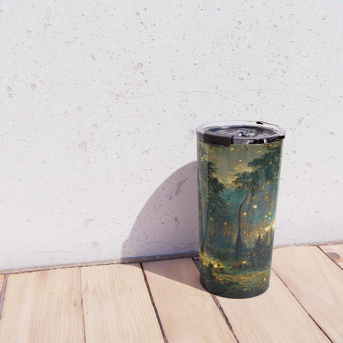 Walking through the fairy forest Travel Mug Gallery Image 4