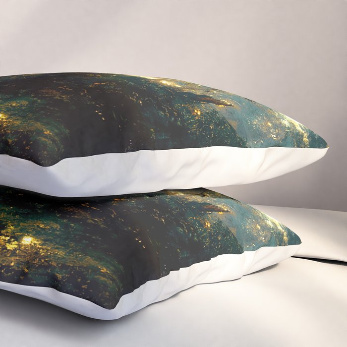 Walking through the fairy forest Pillow Sham Gallery Image 3