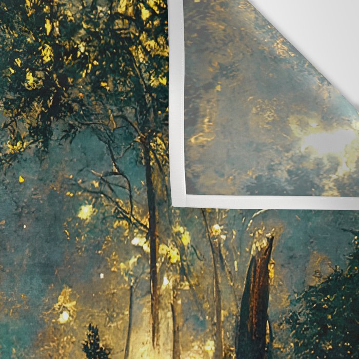 Walking through the fairy forest Wall Tapestry Gallery Image 3