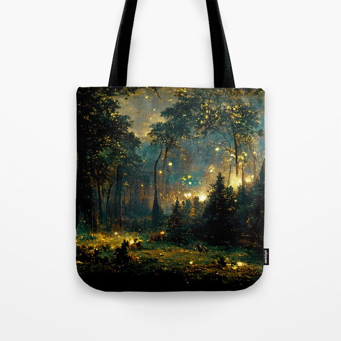Walking through the fairy forest Tote Bag Gallery Image 1