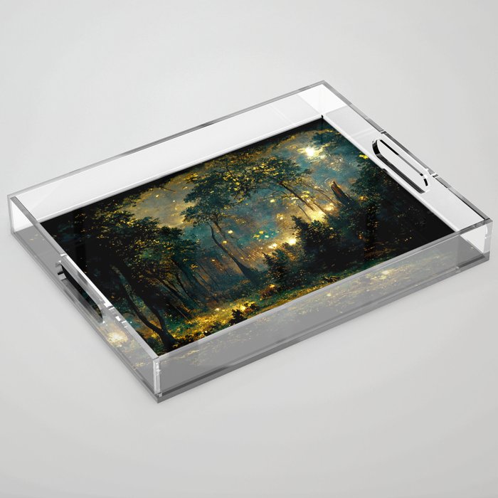 Walking through the fairy forest Acrylic Tray Gallery Image 1