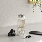 Mom and Baby Elephant 2 Water Bottle Gallery Image 5