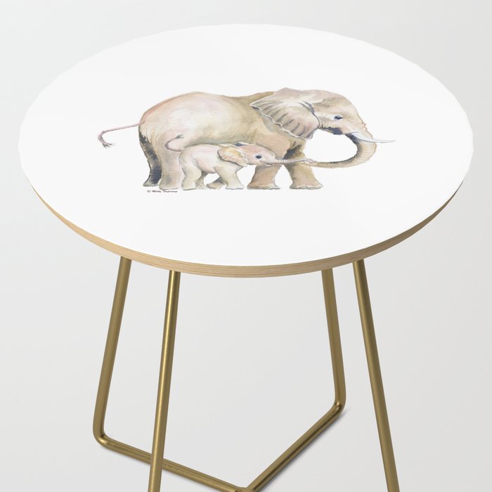 Mom and Baby Elephant 2 Side Table Gallery Image 2