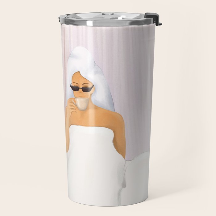 Morning with a friend Travel Mug Gallery Image 2