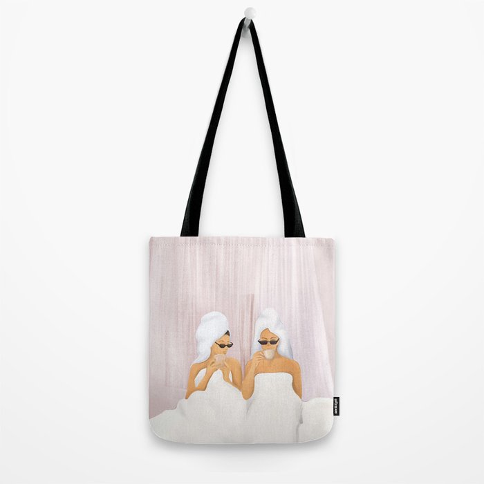 Morning with a friend Tote Bag Gallery Image 2