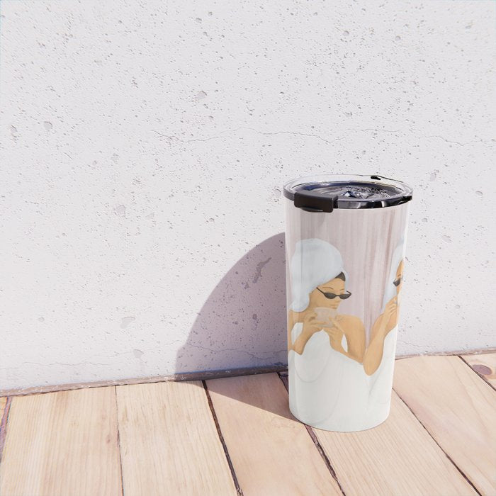 Morning with a friend Travel Mug Gallery Image 4