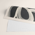 Black and White  Abstract Line Art  2 Wrapping Paper Gallery Image 2