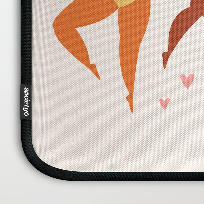 Body Positive. Women in summer swimsuits Laptop Sleeve Gallery Image 3
