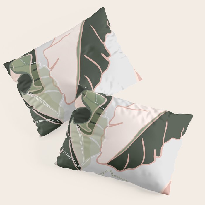 leaves Pillow Sham Gallery Image 3