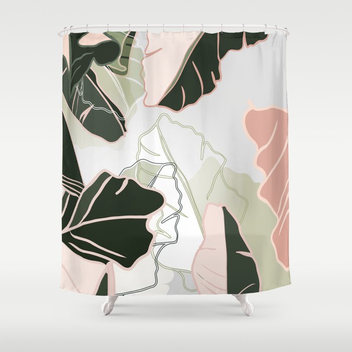 leaves Shower Curtain Gallery Image 1
