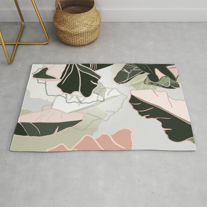 leaves Rug Gallery Image 1