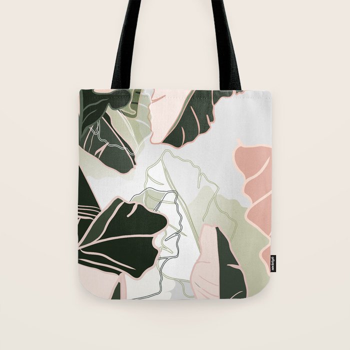 leaves Tote Bag Gallery Image 1