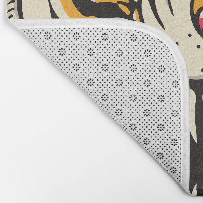 Tiger 3 Eyes Bath Mat Gallery Image 2