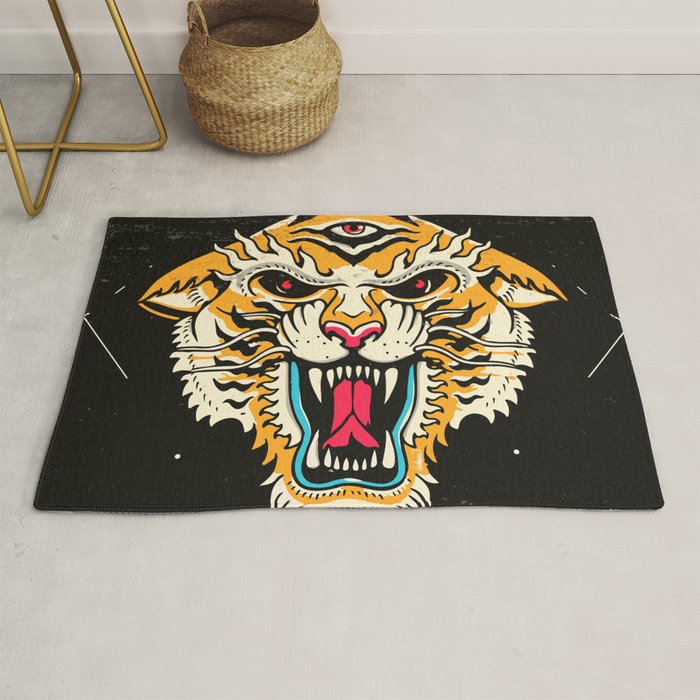 Tiger 3 Eyes Rug Gallery Image 1