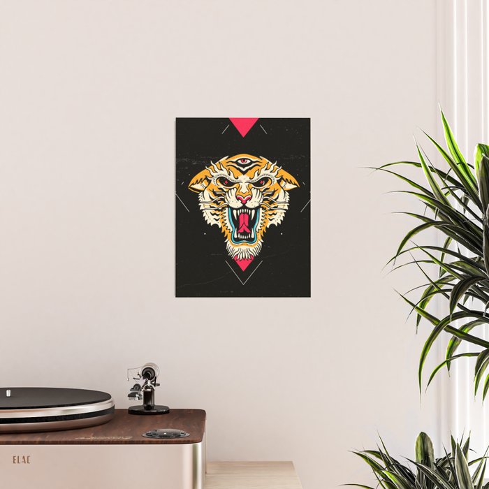 Tiger 3 Eyes Poster Gallery Image 2