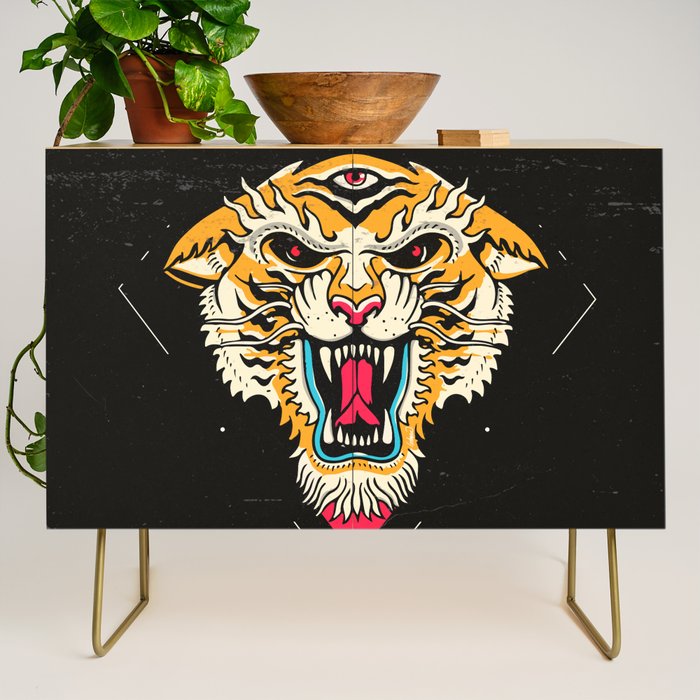 Tiger 3 Eyes Credenza Gallery Image 1