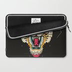 Tiger 3 Eyes Laptop Sleeve Gallery Image 2