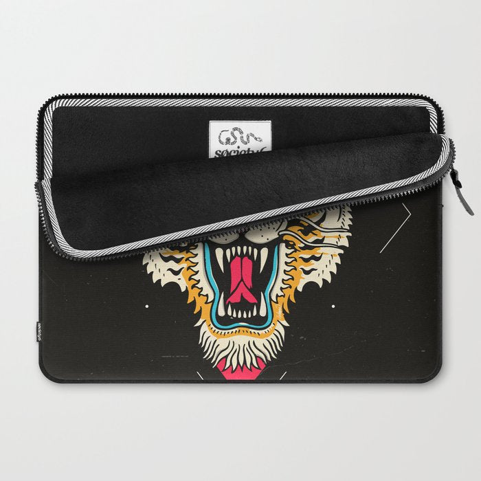 Tiger 3 Eyes Laptop Sleeve Gallery Image 2
