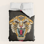 Tiger 3 Eyes Duvet Cover Gallery Image 6