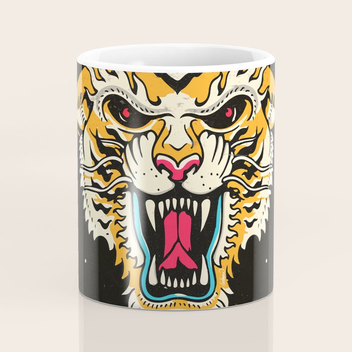 Tiger 3 Eyes Coffee Mug Gallery Image 4