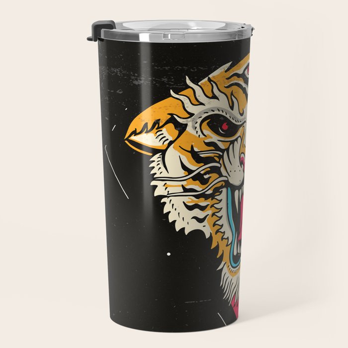 Tiger 3 Eyes Travel Mug Gallery Image 3