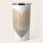 GOLD HEART Travel Mug Gallery Image 1
