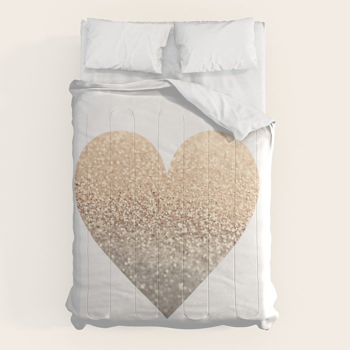 GOLD HEART Comforter Gallery Image 1
