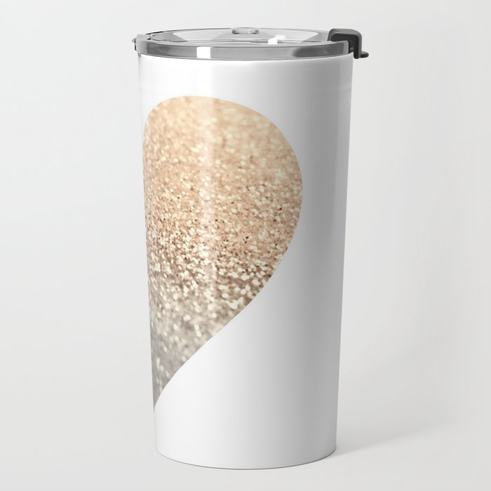 GOLD HEART Travel Mug Gallery Image 2