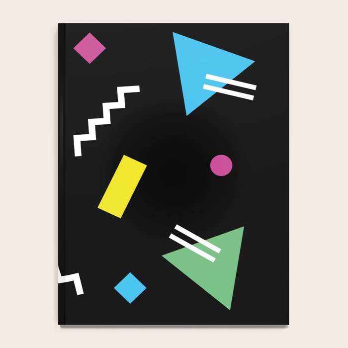 Memphis pattern 62 - 80s / 90s Retro Notebook Gallery Image 4