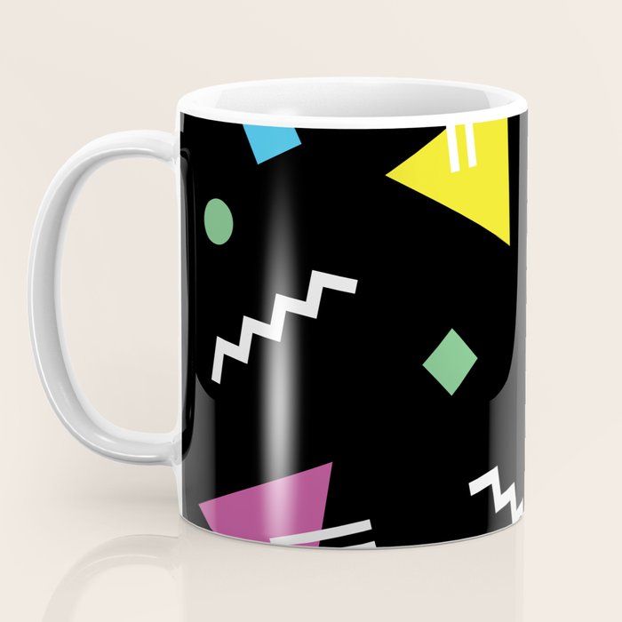 Memphis pattern 62 - 80s / 90s Retro Coffee Mug Gallery Image 3