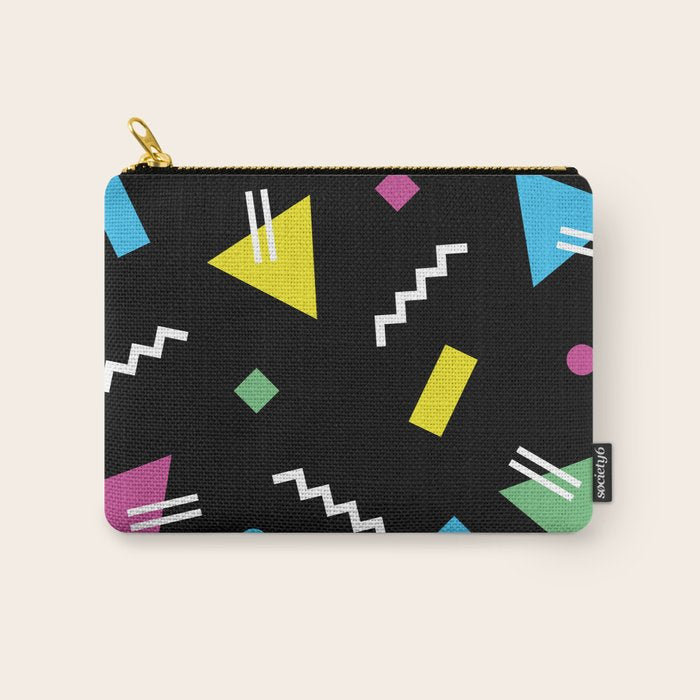 Memphis pattern 62 - 80s / 90s Retro Carry All Pouch Gallery Image 1