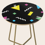 Memphis pattern 62 - 80s / 90s Retro Side Table Gallery Image 2