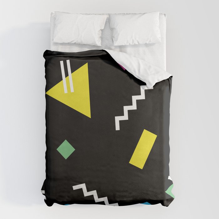 Memphis pattern 62 - 80s / 90s Retro Duvet Cover Gallery Image 1