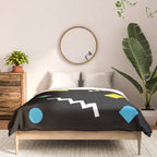 Memphis pattern 62 - 80s / 90s Retro Comforter Gallery Image 3