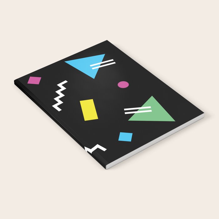 Memphis pattern 62 - 80s / 90s Retro Notebook Gallery Image 1
