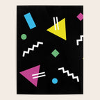 Memphis pattern 62 - 80s / 90s Retro Poster Gallery Image 4