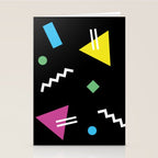 Memphis pattern 62 - 80s / 90s Retro Stationery Card Gallery Image 2