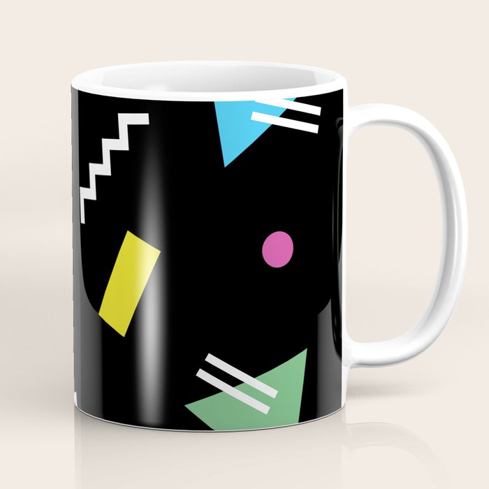 Memphis pattern 62 - 80s / 90s Retro Coffee Mug Gallery Image 1