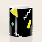 Memphis pattern 62 - 80s / 90s Retro Coffee Mug Gallery Image 4