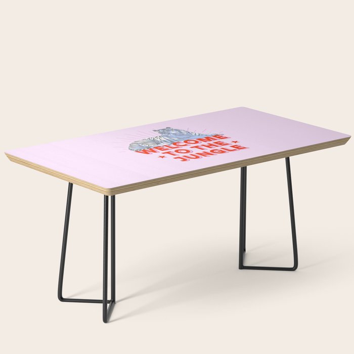 welcome to the jungle - retro tiger Coffee Table Gallery Image 1