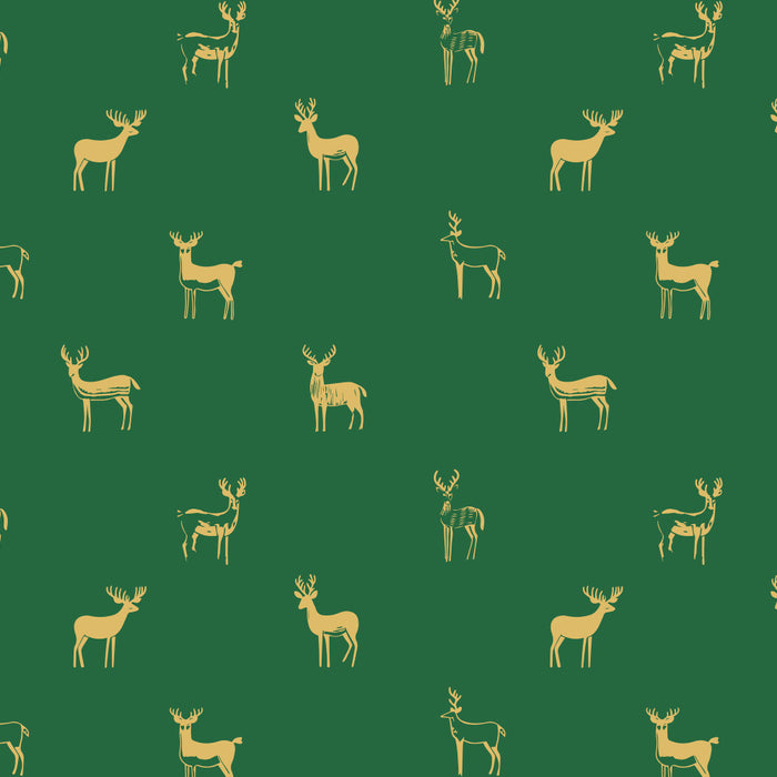 Christmas reindeer animal art pattern Coffee Mug Gallery Image 2