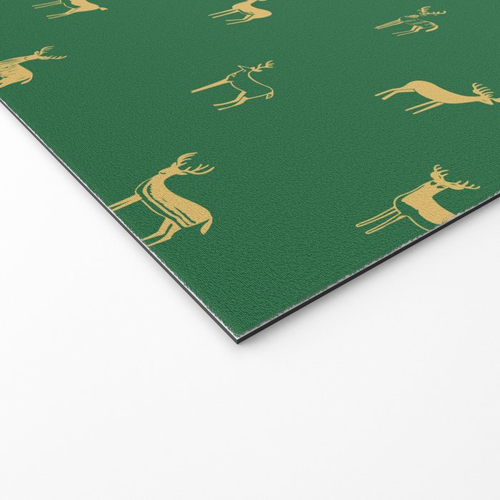 Christmas reindeer animal art pattern Welcome Mat Gallery Image 2