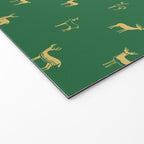 Christmas reindeer animal art pattern Welcome Mat Gallery Image 2