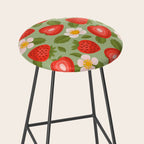 Strawberry Pattern - Amalfi Coast Cocktails Stool Gallery Image 2