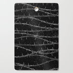 Bouquets of Barbed Wire Cutting Board Gallery Image 1