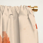 Abstract Flowers 4 Window Curtain Gallery Image 2