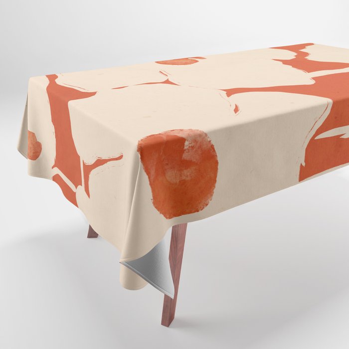 Abstract Flowers 4 Tablecloth Gallery Image 1