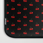 Y2K Cherries - Black Pattern Miniature Laptop Sleeve Gallery Image 3
